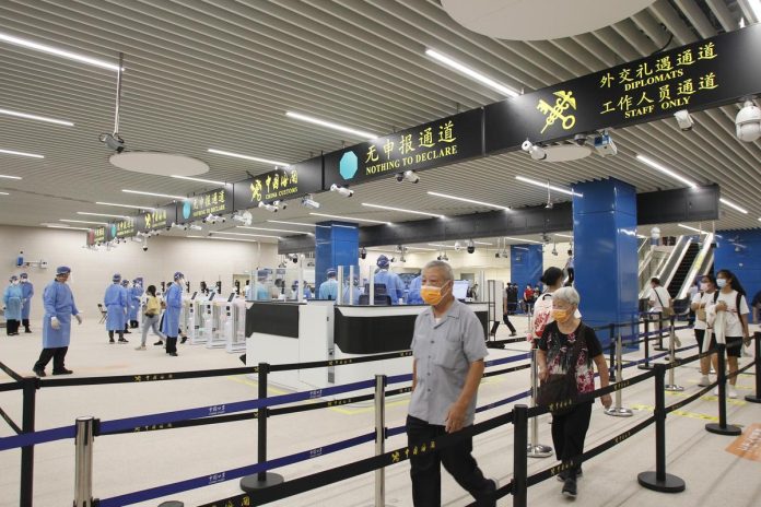 Macau border