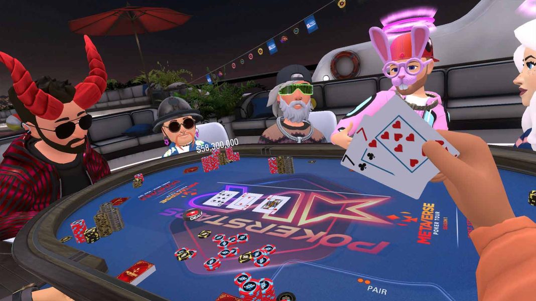 VR, poker, pokerstars