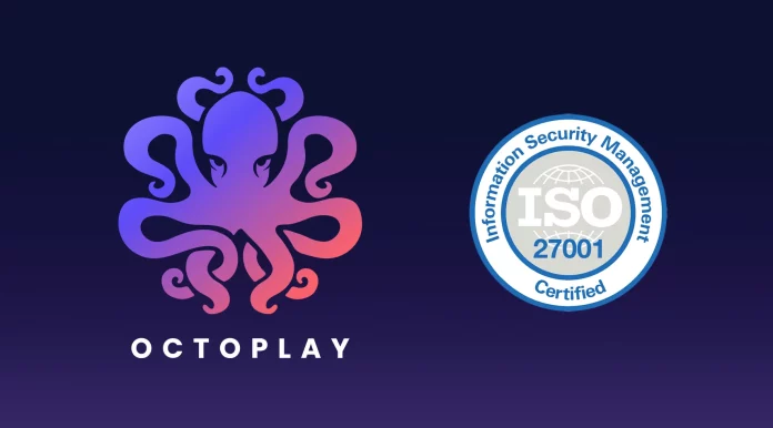 Octoplay, secures ISO 27001 certification
