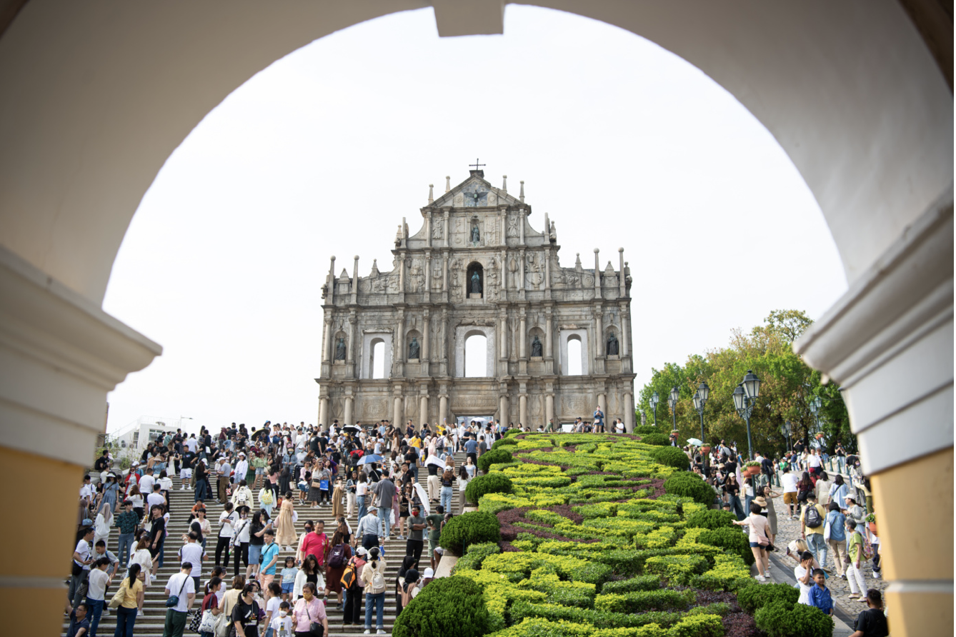 Macau, Ruins of St. Paul