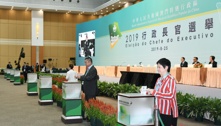 Macau, Election Chief Executive