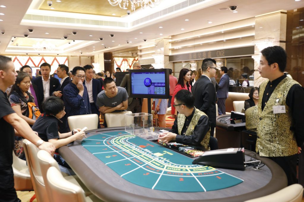 Macau Gaming Casino worker