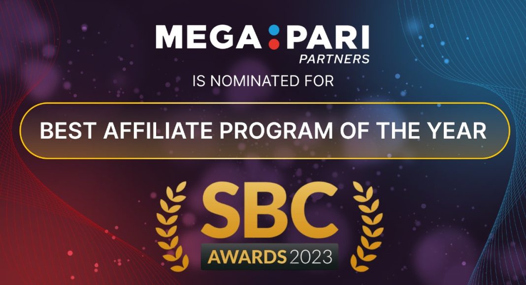MegaPari Partners: Nominated for Best Affiliate Program of the Year