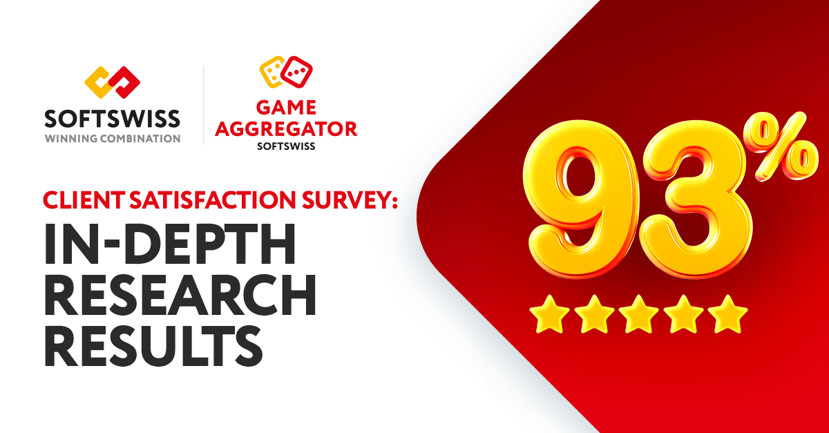 93 Percent Satisfied With SOFTSWISS Game Aggregator | AGB