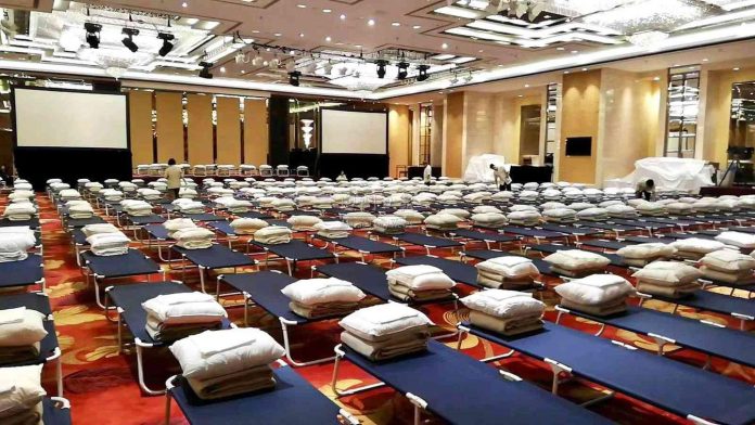 Macau, Casino shelter, typhoon Saola