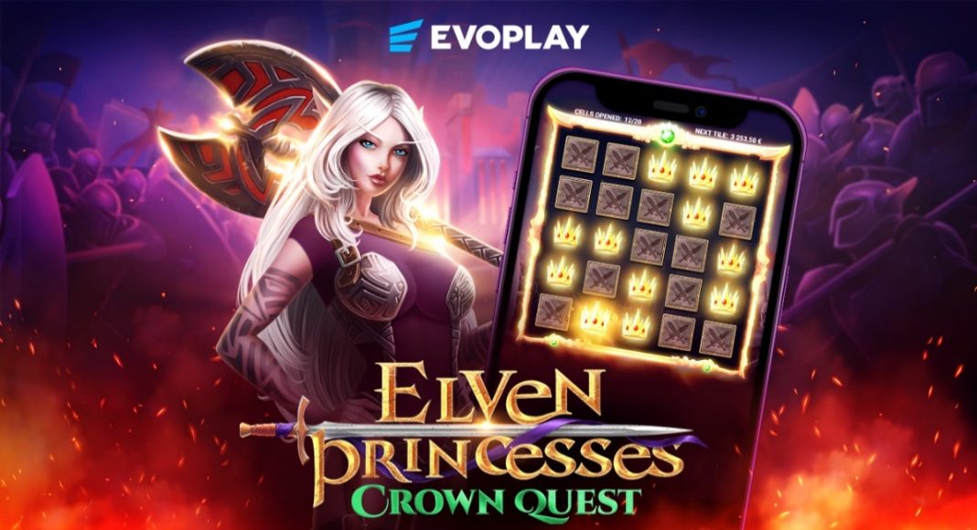 Evoplay, puts players through their paces in Elven Princesses Crown Quest