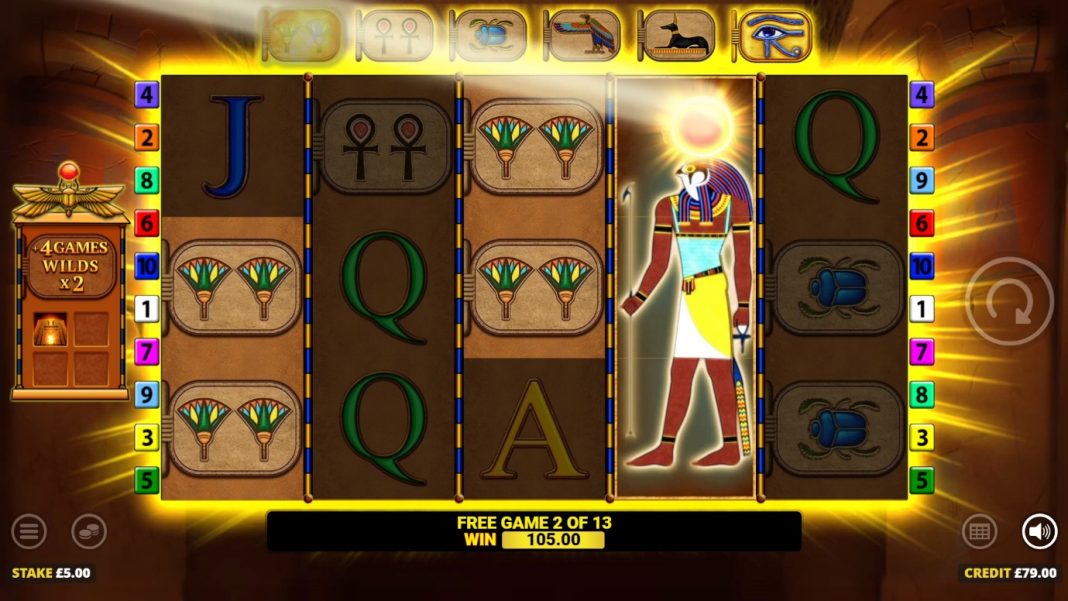 Blueprint Gaming, goes wild in Eye of Horus Rise of Egypt