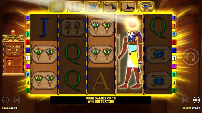 Blueprint Gaming, goes wild in Eye of Horus Rise of Egypt