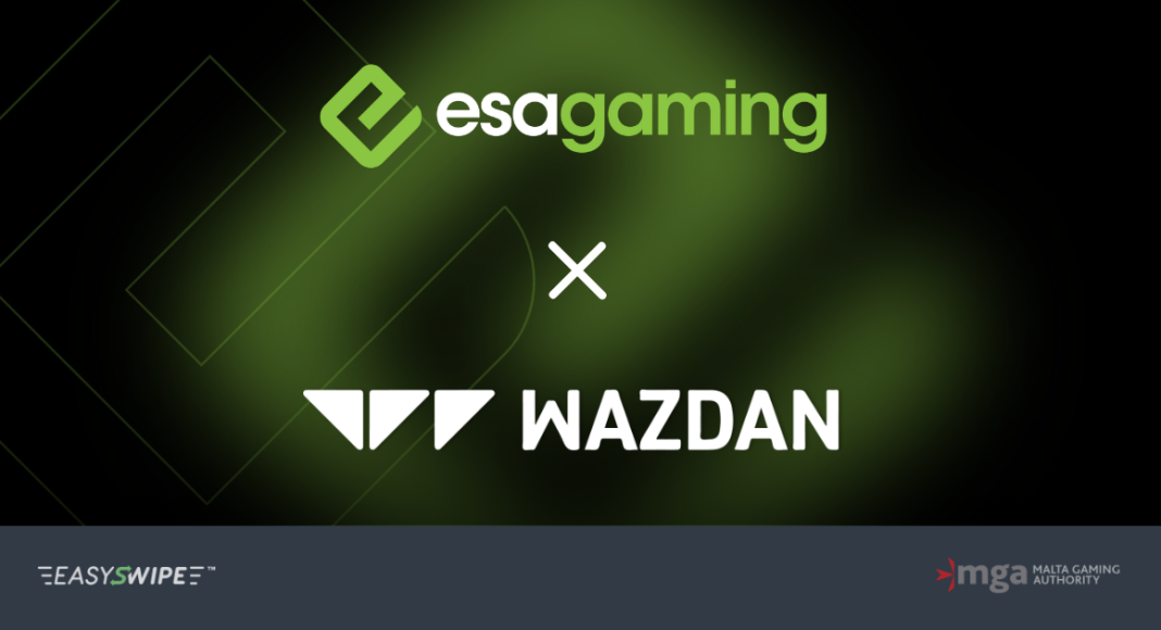 ESA Gaming, aggregation partner with Wazdan deal