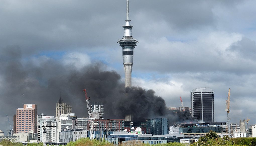 SkyCity Auckland car park fire