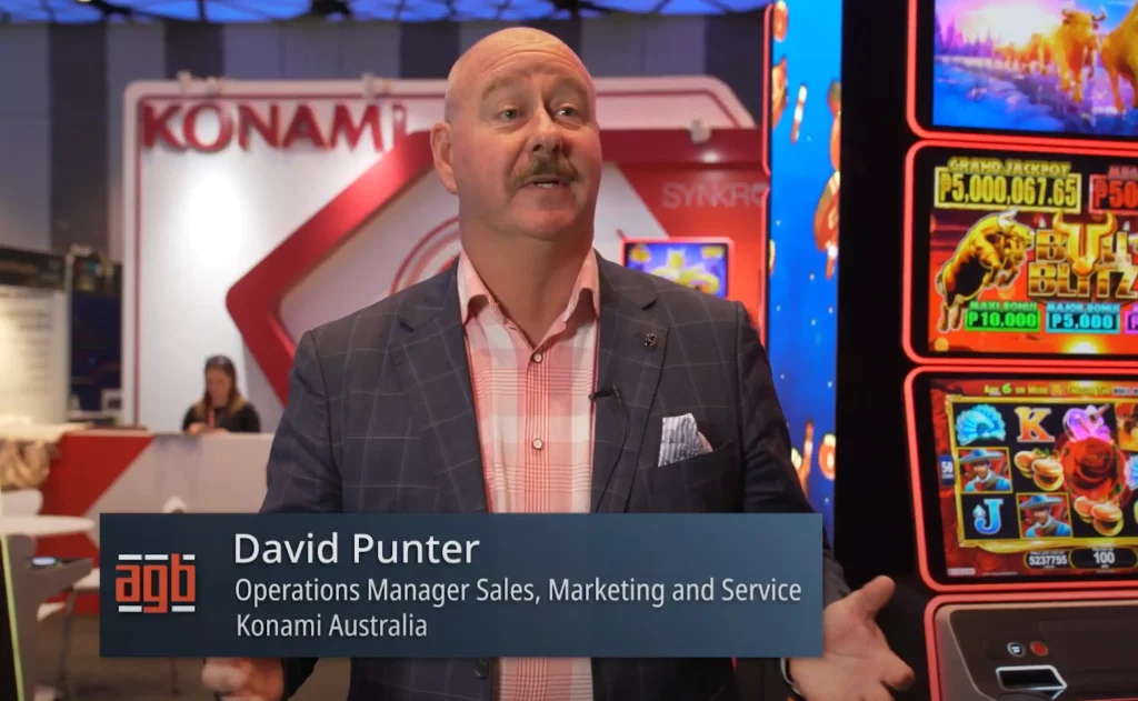 David Punter, Konami Gaming, Australia