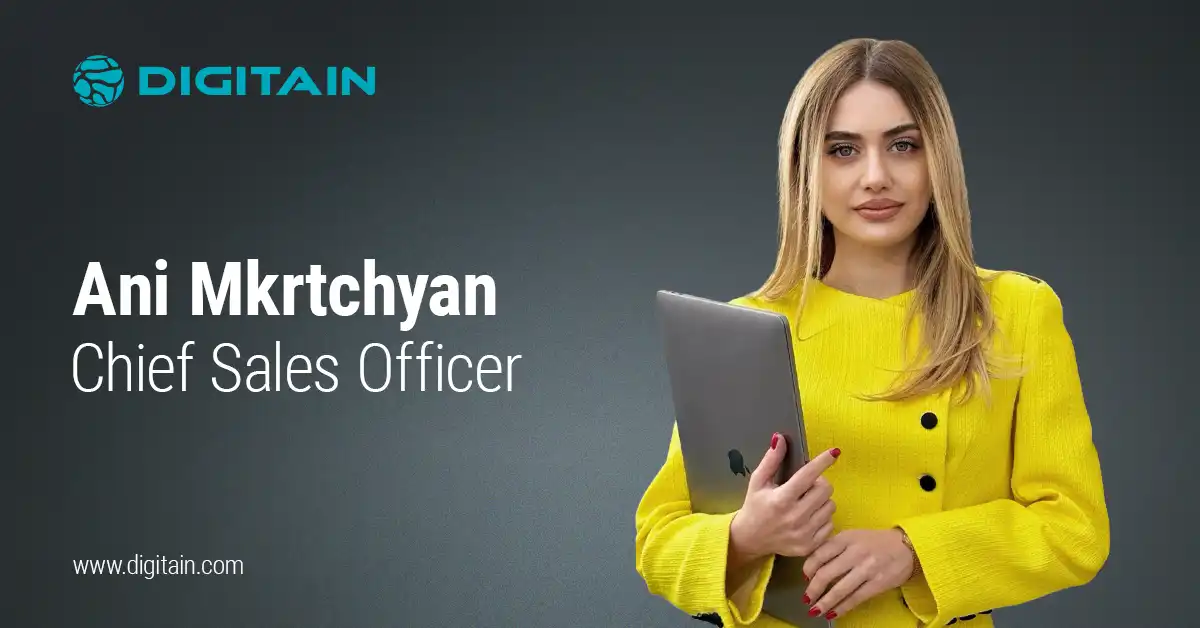 Digitain promotes Ani Mkrtchyan from her previous position of Head of  Strategy to Chief Sales Officer | AGB
