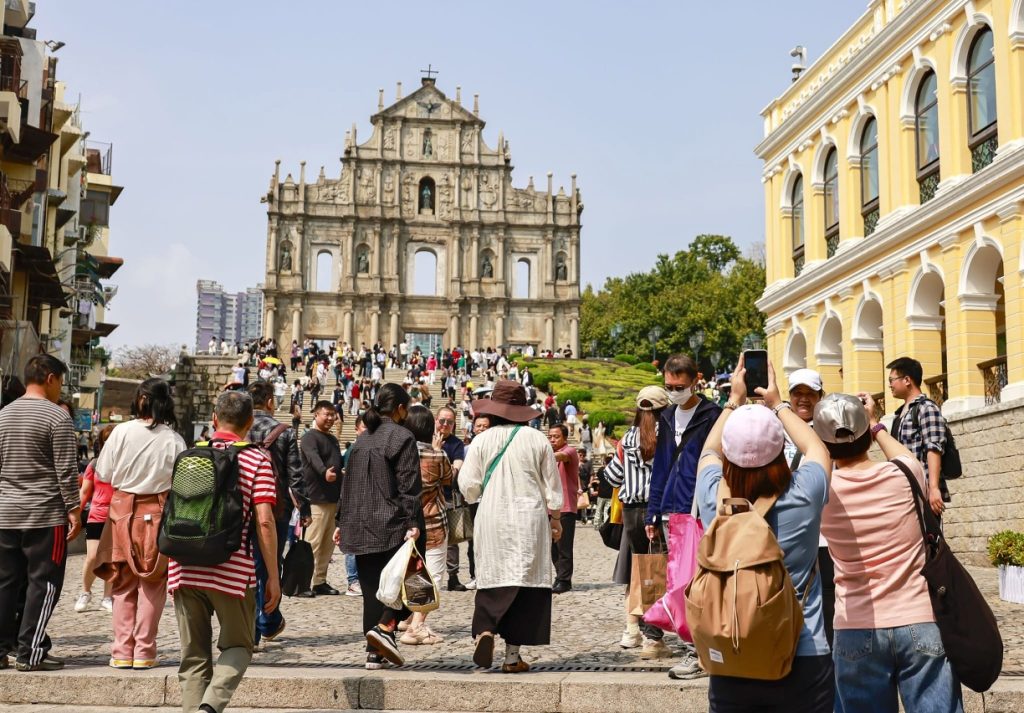 Macau casino stocks rally 53% amid visitor boom, GGR surprise Macau, visitor arrivals, tourism