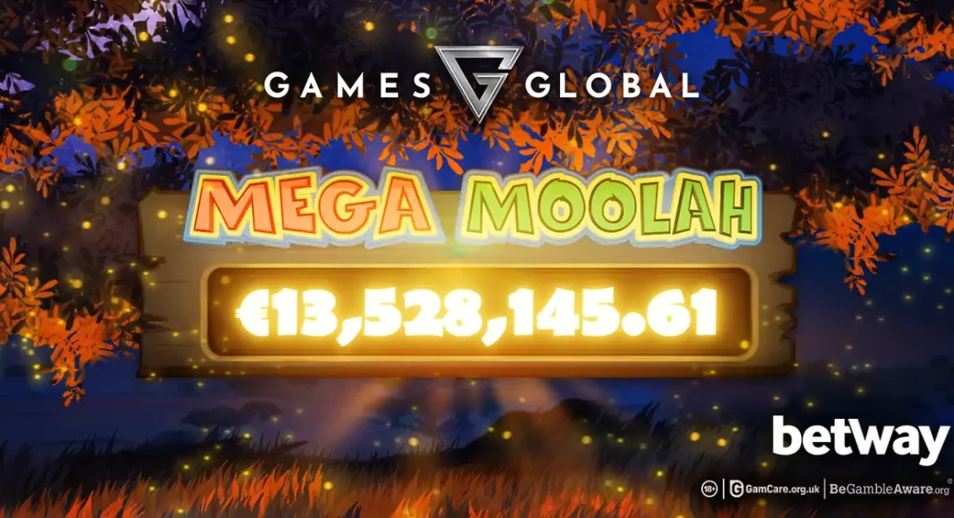 Games Global, Mega Moolah - Betway win