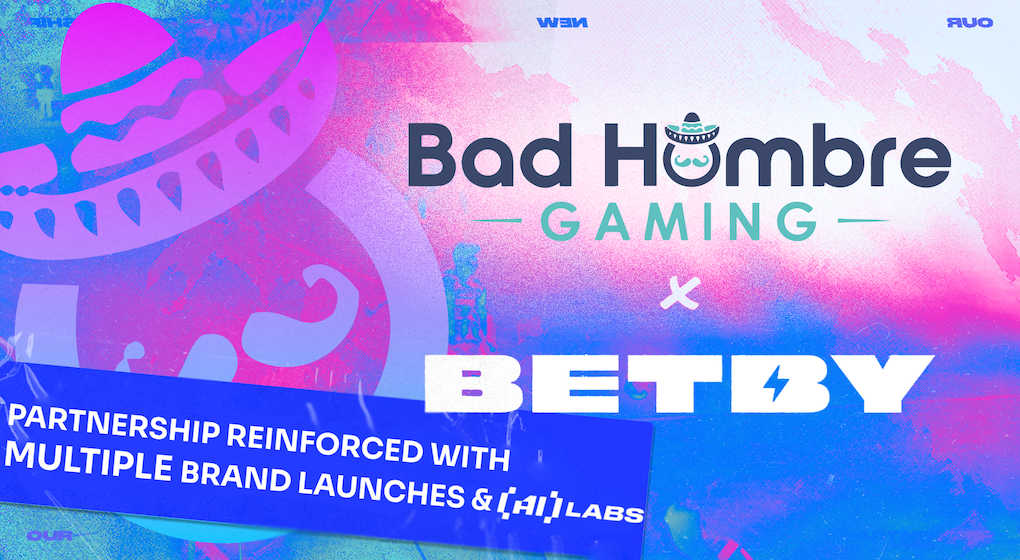 Betby strengthens Bad Hombre gaming partnership with brand launches and AI labs tools rollout
