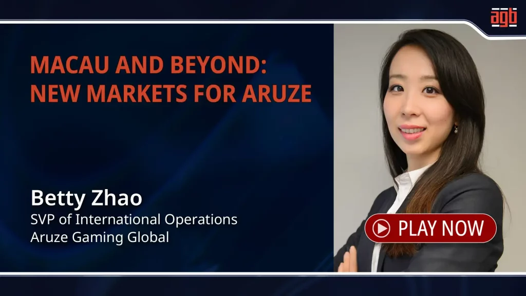 Macau and beyond new markets for Aruze Gaming, Betty Zhao