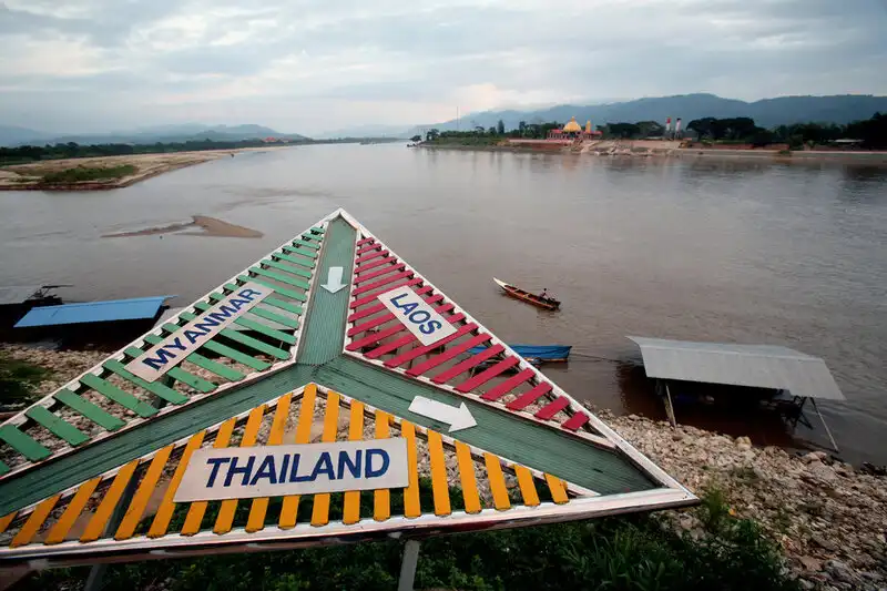 Mekong, Golden triangle, China, Myanmar, Online gambling, money laundering