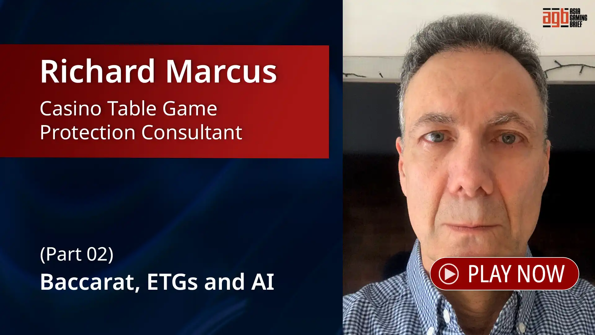 Baccarat, ETGs and AI vulnerabilities: Richard Marcus