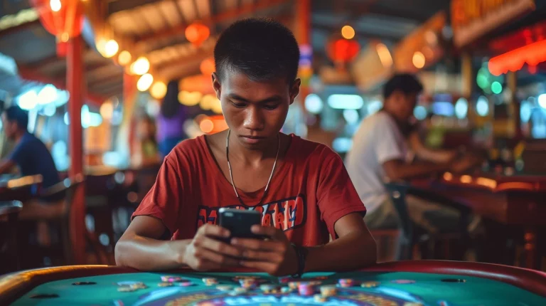 Cambodia Illegal Gambling Crackdown