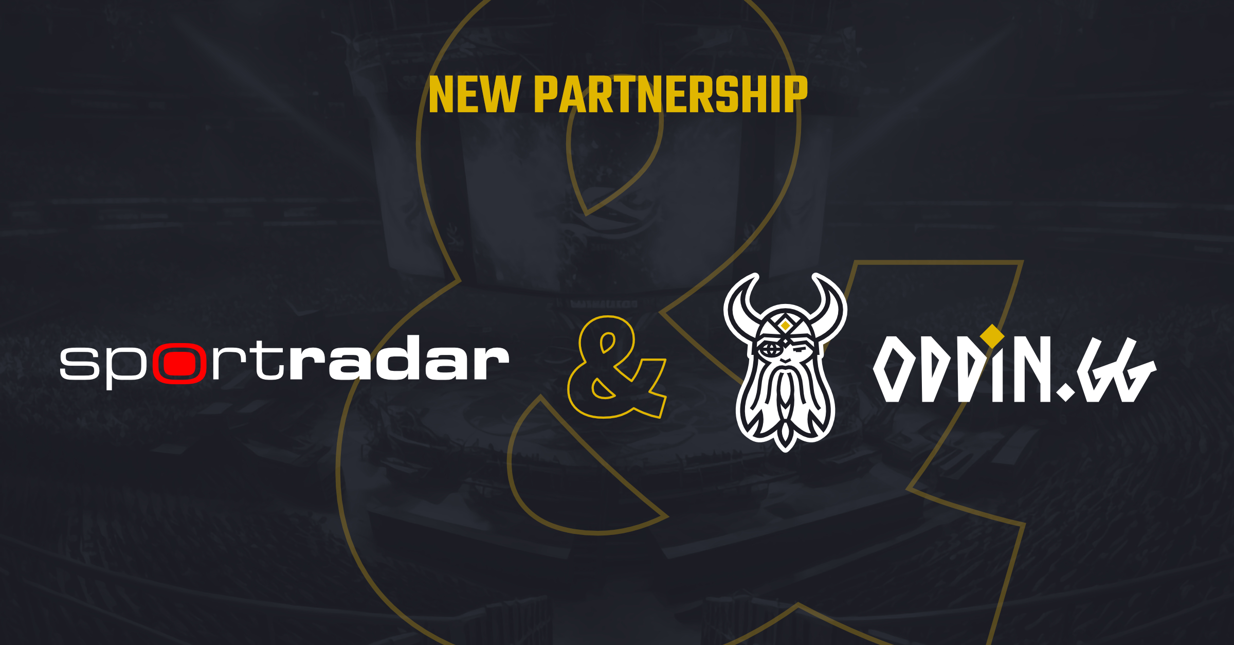 Oddin Sportradar Partnership Announcement banner