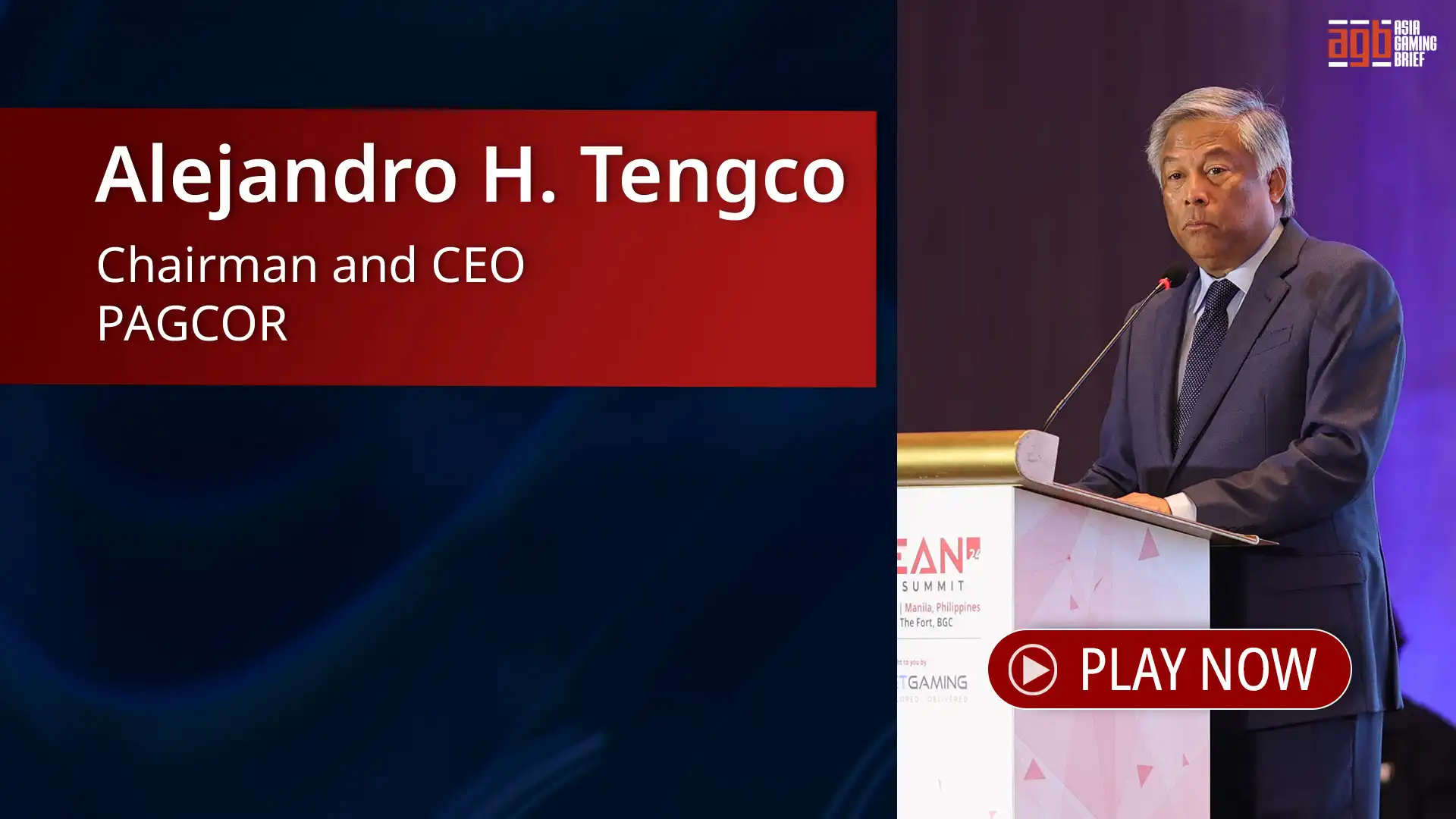 PAGCOR excited about growth in eGaming segment, Alejandro H. Tengco