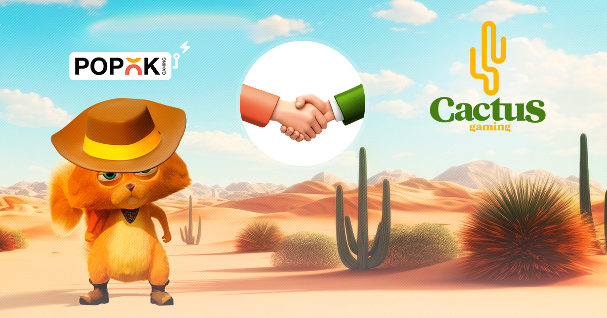Exciting partnership announcement: PopOK Gaming x Cactus Gaming