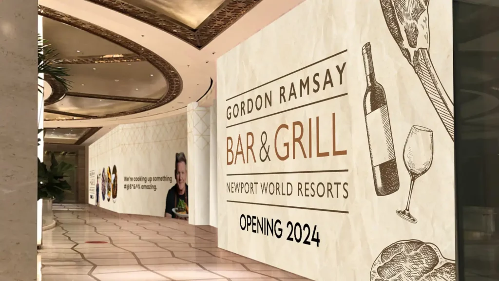 gordon-ramsay, bar-and-grill, Newport World Resorts