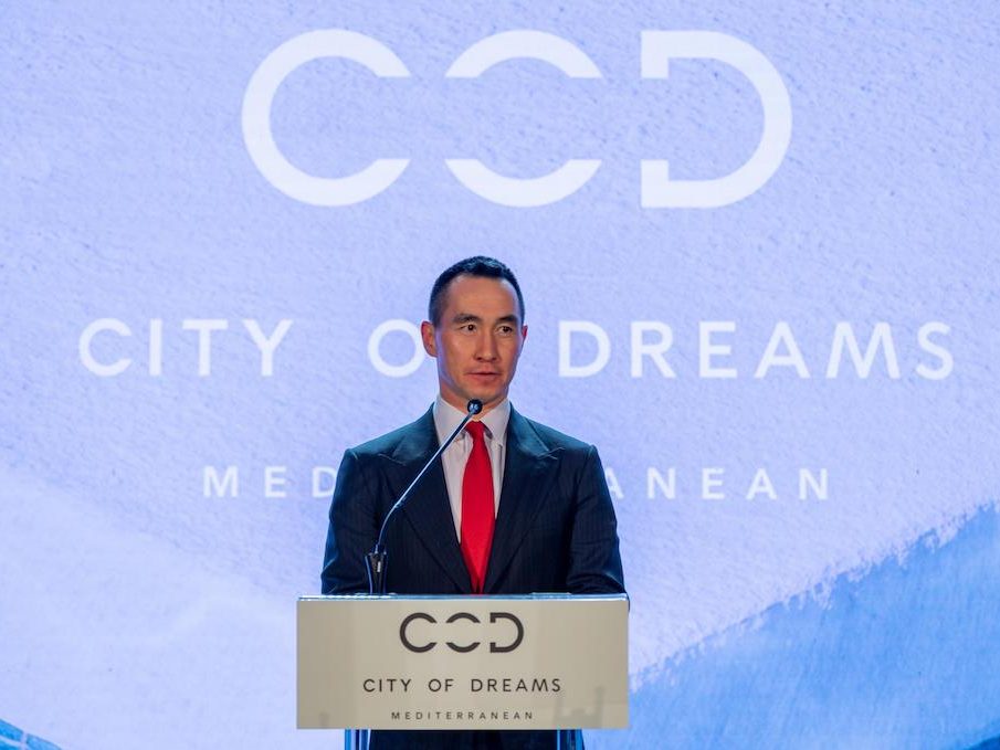 Lawrence Ho, opening CoD Mediterranean, Cyprus, Melco Resorts