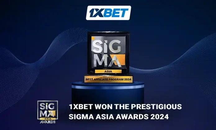 1xbet, SiGMA Asia Awards 2024