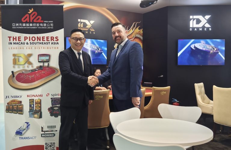 APE, IDX Games, distribution agreement
