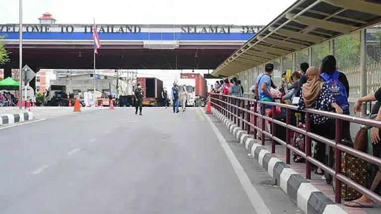 Sadao checkpoint, Thailand, Malaysia