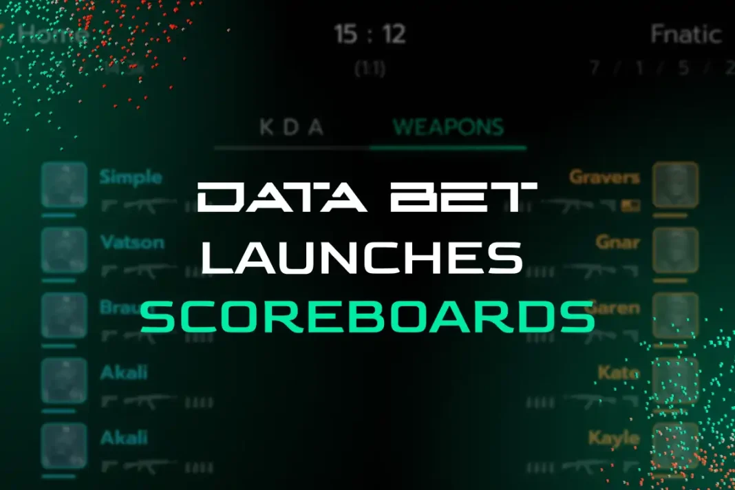 DATA.BET, Scoreboards