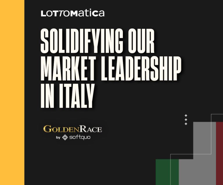 GoldenRace solidifies market leadership in Italy with Lottomatica
