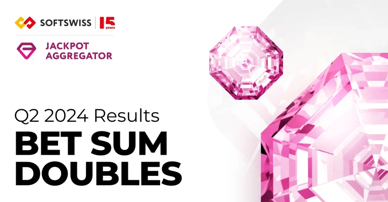 SOFTSWISS Jackpot Aggregator doubles Bet Sum: Q2 2024 results