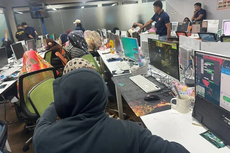 Crackdown on Chinese-run scam center under POGO license in Manila