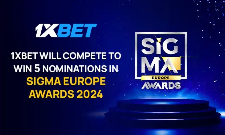 1xBet eyes victory in 5 categories at SiGMA Europe Awards 2024