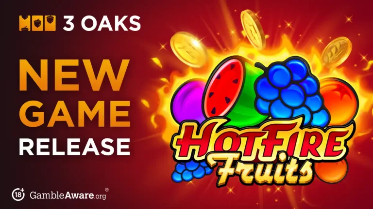 3 Oaks Gaming boosts portfolio with Hot Fire Fruits