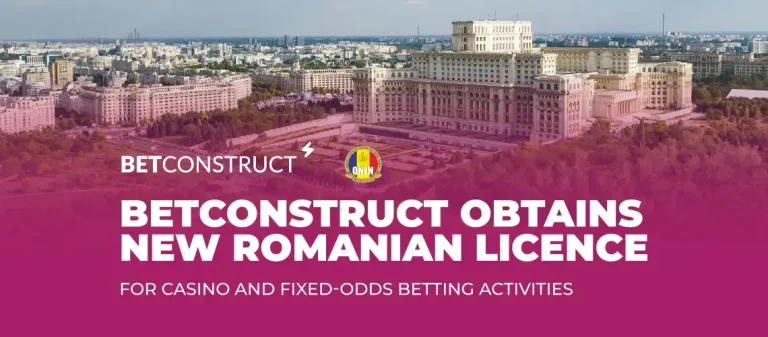 BetConstruct secures new Romanian Remote Gambling licence from ONJN