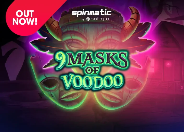 Spinmatic releases its latest game 9 Masks of Voodoo