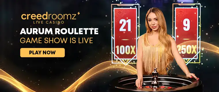 CreedRoomz launches new Aurum Roulette Game Show