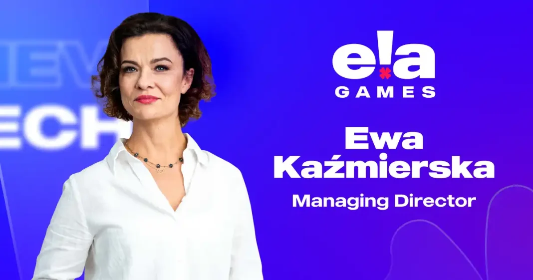 ELA Games appoints Ewa Kaźmierska as Managing Director