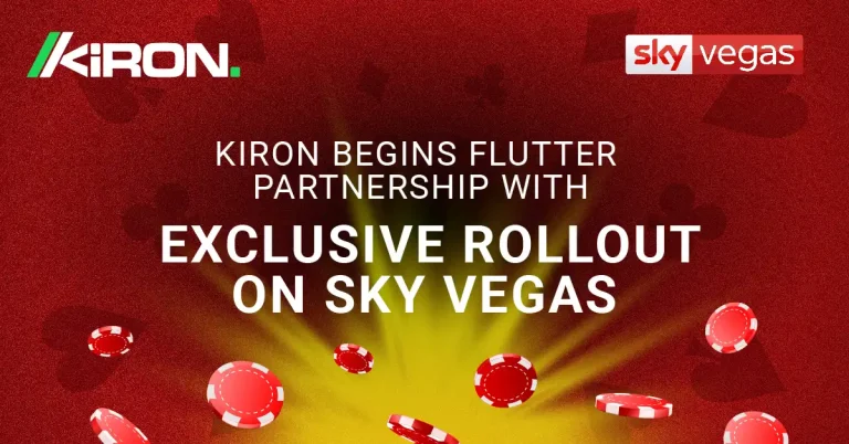 Kiron partners with Flutter for exclusive Sky Vegas launch