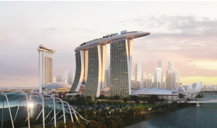 Marina Bay Sands with IR2