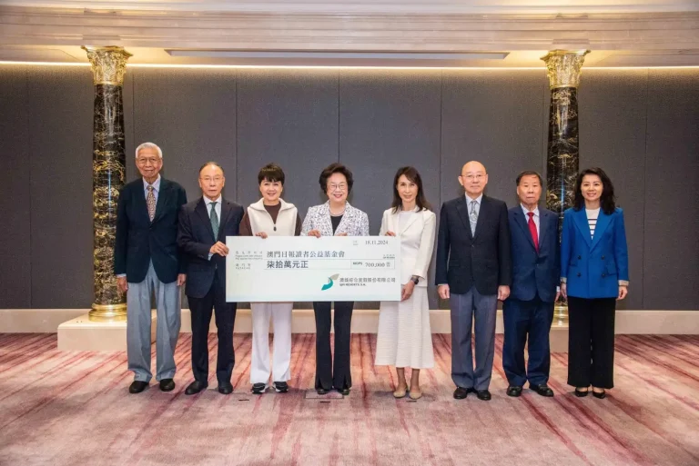 SJM contributes MOP 700K to support the 41st “Walk for Millions”