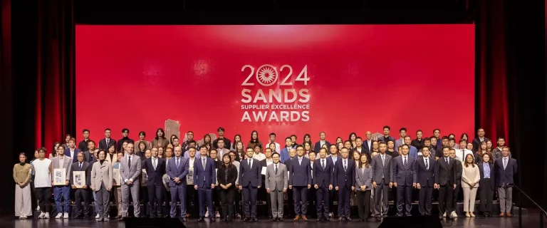Sands China honors suppliers and local SMEs at Sands Supplier Excellence Awards