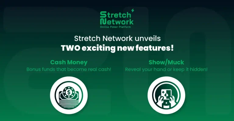 Stretch Network unveils 2 new Poker features to enhance Player Experience