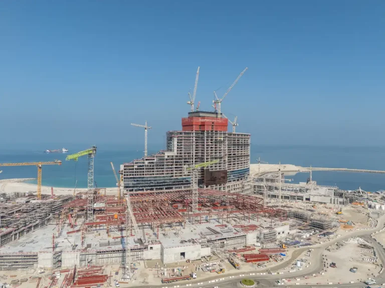 Wynn Al Marjan structure more than halfway there, schedule on track for $5.1B IR