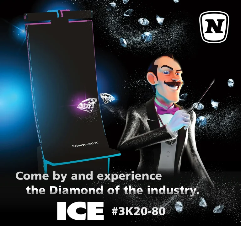 NOVOMATIC is ready to shine with a sparkling new stand design at ICE 2025 in Barcelona