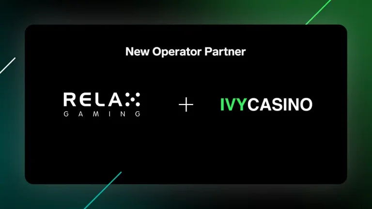 Relax Gaming launches on Ivy Casino with Relax Vantage integration