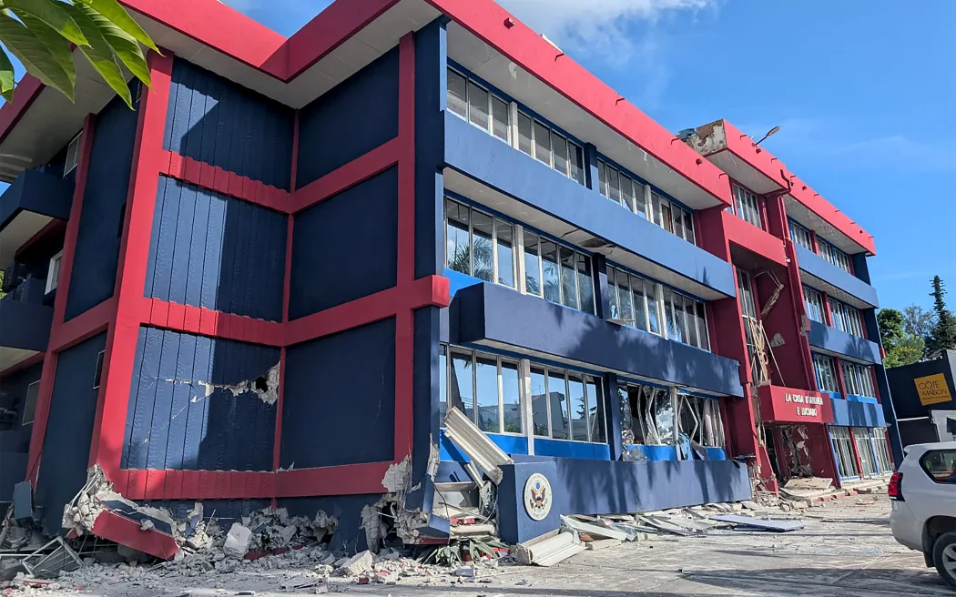 Vanuatu earthquake, US embassy damage